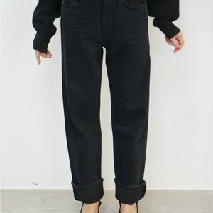 Agolde Fran Low Slung Easy Straight Jean NWT